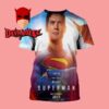 Superman 2025 Look Up DC Studios Realease In Theaters On July 11th All Over Print T-Shirt