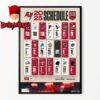Tennessee Titans NFL 2025 Schedule Home Decor Poster Canvas