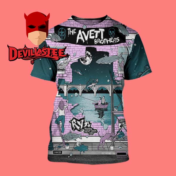 The Avett Brothers Richmond VA 2025 virginia Credit Union Stadium On May 8th All Over Print T-Shirt The Avett Brothers Richmond VA 2025 virginia Credit Union Stadium On May 8th All Over Print T-Shirt
