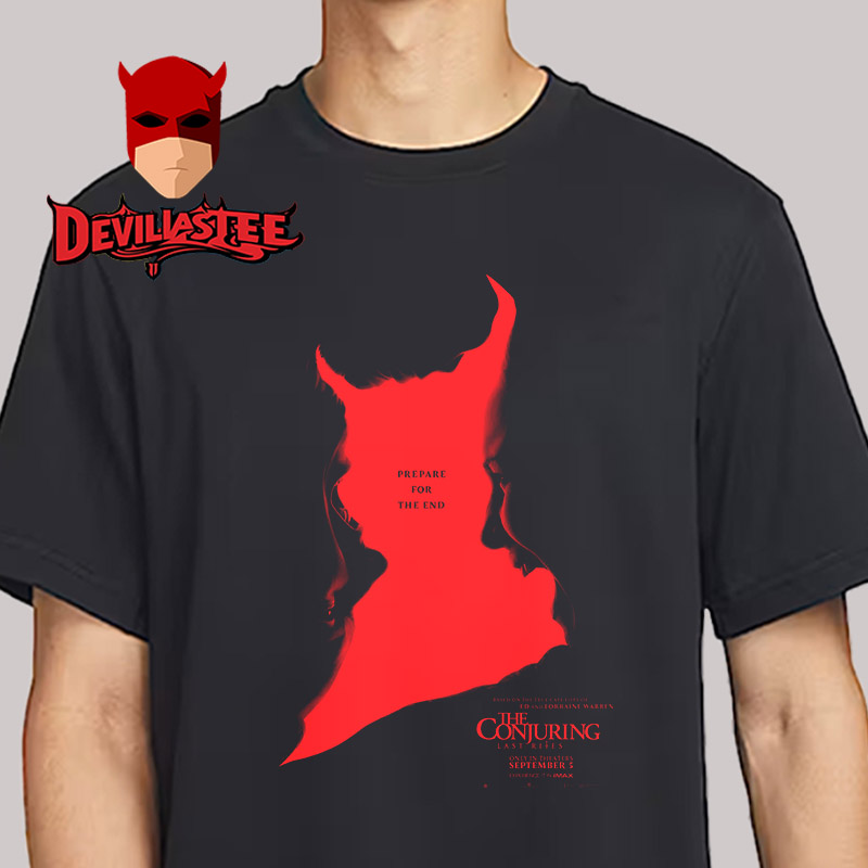 The Conjuring Last Rites 2025 Release In Theaters Sepptember 5th Unisex T-Shirt The Conjuring Last Rites 2025 Release In Theaters Sepptember 5th Unisex T-Shirt