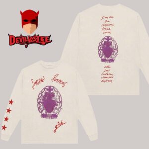 The Smashing Pumpkins 34th Anniversary Of Gish Tracklist All Over Print Long Sleeve