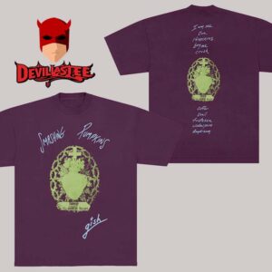 The Smashing Pumpkins 34th Anniversary Of Gish Tracklist Two Sided T-Shirt