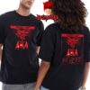 The Smashing Pumpkins Billy Corgan And The Machines Of Glass Tour 2025 A Return To Zero Tour Dates Two Sided T-Shirt