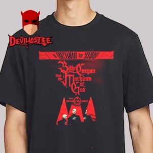 The Smashing Pumpkins Billy Corgan And The Machines Of Glass Tour 2025 A Return To Zero Tour Unisex T Shirt