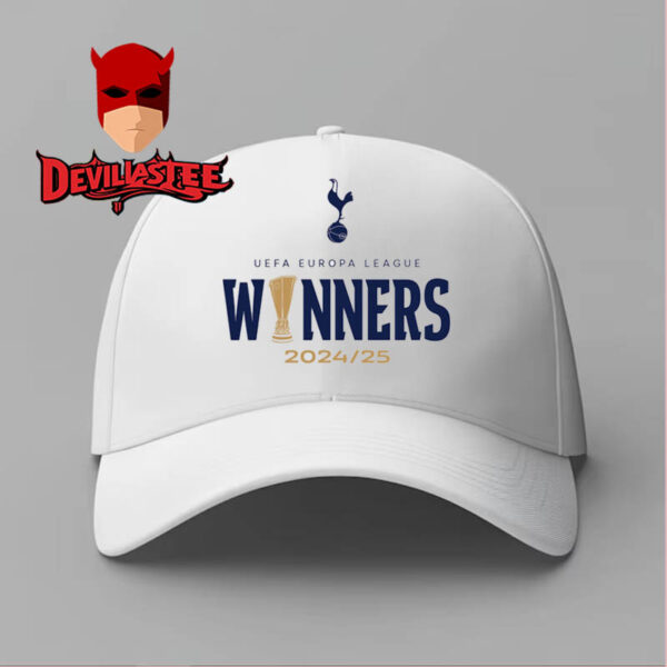 Tottenham Hotspur Europa League 2025 Champions Winners Classic Hat Cap Snapback
