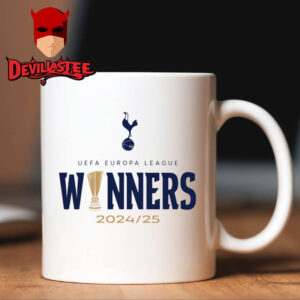 Tottenham Hotspur Europa League Champions 2025 Winners Ceramic Mug Cup