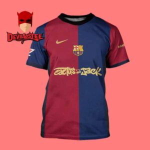 Travis Scott Barcelona Cactus Jack 2025 Match Home Jersey