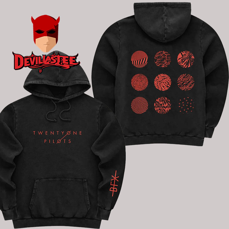 Twenty One Pilots Blurryface Anniversary 2025 All Over Print Hoodie Twenty One Pilots Blurryface Anniversary 2025 All Over Print Hoodie