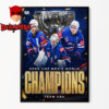 USA Hockey Men National IIHF Mens World Championship Golden 2025 Home Decor Poster Canvas