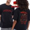 Whitechapel 2025 Hymns Over Europe Tour Dates Two Sided T-Shirt