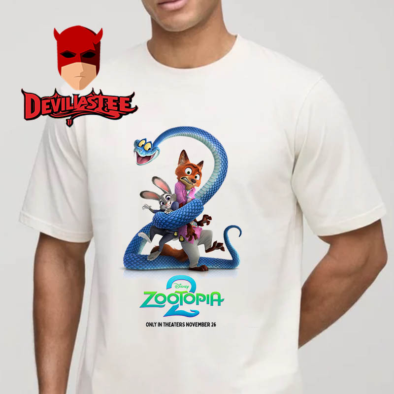 Zootopia 2 Disney In Theaters November 26th 2025 Unisex T-Shirt Zootopia 2 Disney In Theaters November 26th 2025 Unisex T-Shirt