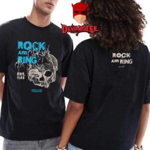 Rock Am Ring 2025 Nurburgring Nurnberg 40th Anniversary Celebrate The Legend Two Sided T-Shirt