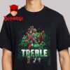 Celebrates Gianluigi Donnarumma Winners Treble Title Unisex T-Shirt