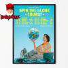 Connor Price Spin The Globe Tour 2025 Part One Schedule Tour Dates Featuring Graham Home Decor Poster Canvas