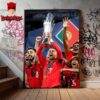 Portugal and Cristiano Ronaldo Are UEFA Nation League Winner In Germany 2025 Home Decor Poster Canvas