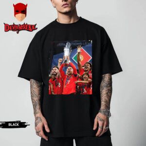 Cristiano Ronaldo has win UEFA Nation League with Protugal in june 9th 2025 Unisex T Shirt