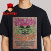 Cycles Music Poster Cycles 10th Anniversary On July 12 2025 Cervantes Other Sides Unisex T-Shirt