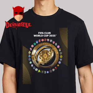 FIFA Club World Cup 2025 Poster 32 Teams 1 Trophy Unisex T-Shirt