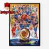 Fifa Club World Cup 25 Poster All Star Team Home Decor Poster Canvas