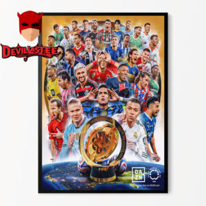 Fifa Club World Cup 25 Poster All Star Team Home Decor Poster Canvas