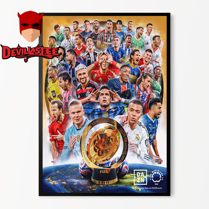 Fifa Club World Cup 25 Poster All Star Team Home Decor Poster Canvas Fifa Club World Cup 25 Poster All Star Team Home Decor Poster Canvas
