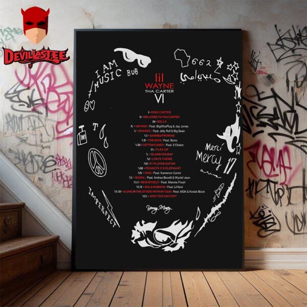 Lil Wayne New Album The Carter VI After Long Time In June 7 2025 Home Decor Poster Canvas