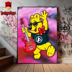 Linkin Park Collab With Haribo in From Zero World Tour On This Summer Home Decor Poster Canvas