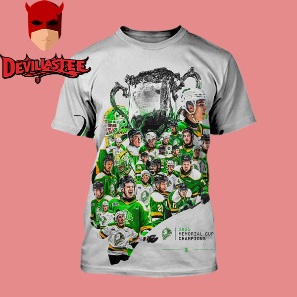 London Knights Poster Celebrates The Champions 2025 Memorial Cup Champions All Over Print Shirt London Knights Poster Celebrates The Champions 2025 Memorial Cup Champions All Over Print Shirt
