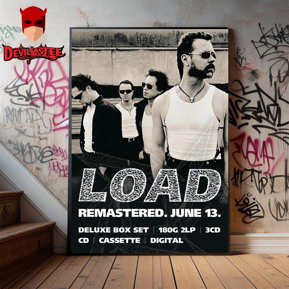 Metallica Album Load Over 1800 Minutes Of Load Has Remastered And Reissued Is Coming On June 13 Home Decor Canvas Metallica Album Load Over 1800 Minutes Of Load Has Remastered And Reissued Is Coming On June 13 Home Decor Canvas