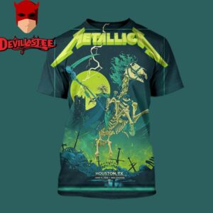 Metallica M72 Houston At NRG Stadium Houston TX On June 14 2025 All Over Print Shirt