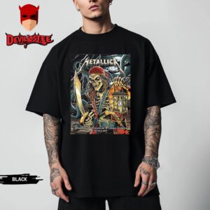 Metallica M72 Tampa The Venue Tonights Show Poster at Raymond James Stadium Tampa FL on June 8th 2025 Unisex Shirt