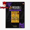 NBA Los Angeles Laker Preseason 25 Official Poster Home Schedule Home Decor Poster Canvas