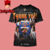 New York Knicks Poster Thank You To The Best Fans In The World All Over Print Shirt