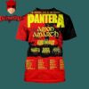 Pantera The Heaviest Tour Of The Summer At July 15 To September 13 All Over Print Shirt