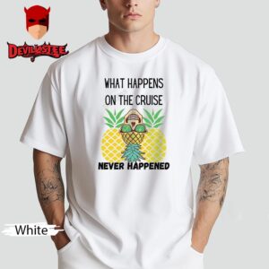 Pineapple On The Cruise Trends Unisex T Shirt