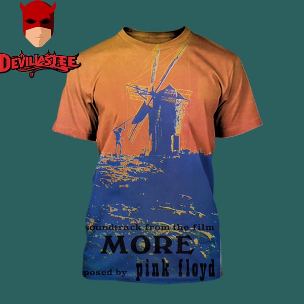 Pink Floyd The Soundtrack From The Film More The Frist Album Without Syd Barret On This Day in 1969 All Over Print Shirt Pink Floyd The Soundtrack From The Film More The Frist Album Without Syd Barret On This Day in 1969 All Over Print Shirt