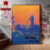 Pink Floyd The Soundtrack From The Film More The Frist Album Without Syd Barret On This Day in 1969 Home Decor Poster Canvas