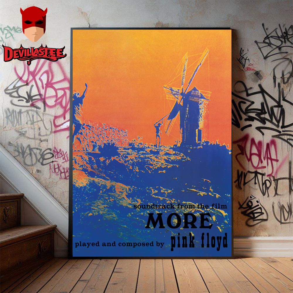 Pink Floyd The Soundtrack From The Film More The Frist Album Without Syd Barret On This Day in 1969 Home Decor Poster Canvas Pink Floyd The Soundtrack From The Film More The Frist Album Without Syd Barret On This Day in 1969 Home Decor Poster Canvas