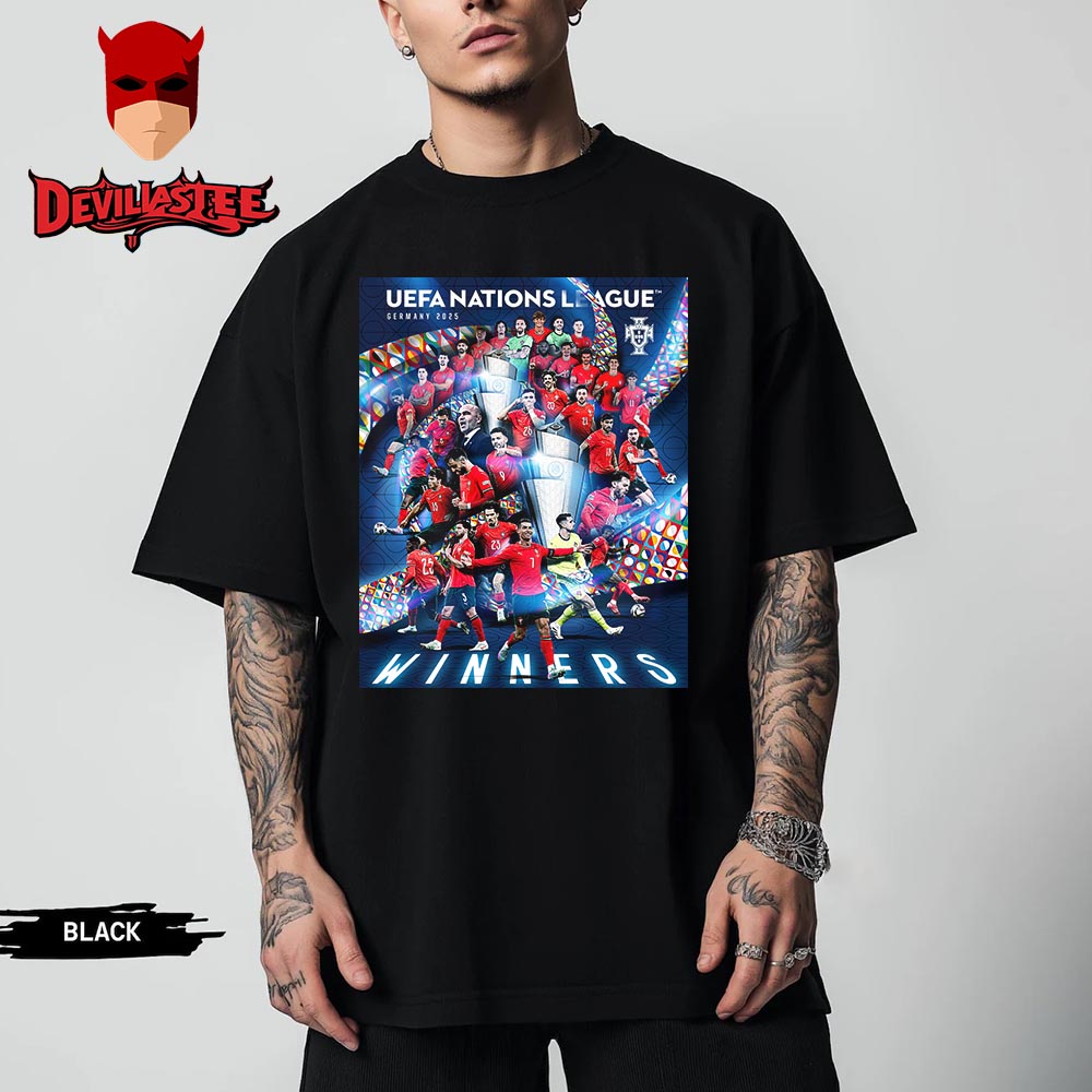 Portugal and Cristiano Ronaldo Are UEFA Nation League Winner In Germany 2025 Unisex T Shirt Portugal and Cristiano Ronaldo Are UEFA Nation League Winner In Germany 2025 Unisex T Shirt