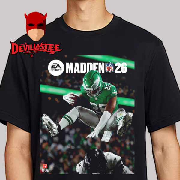 Saquon Barkley Onto The Cover Of Madden 26 NFL Unisex T-Shirt