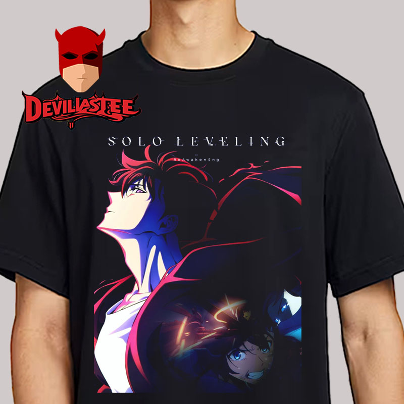 Solo Leveling The Most Viewed Anime Of All Time On Crunchyroll As Of March 2025 Unisex T-Shirt Solo Leveling The Most Viewed Anime Of All Time On Crunchyroll As Of March 2025 Unisex T-Shirt