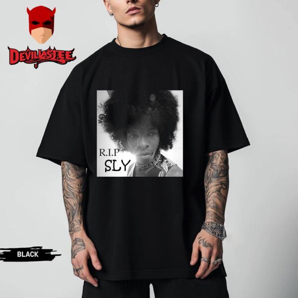 Sylvester Stewart Sly Stone RIP Real Legend  Unisex T Shirt