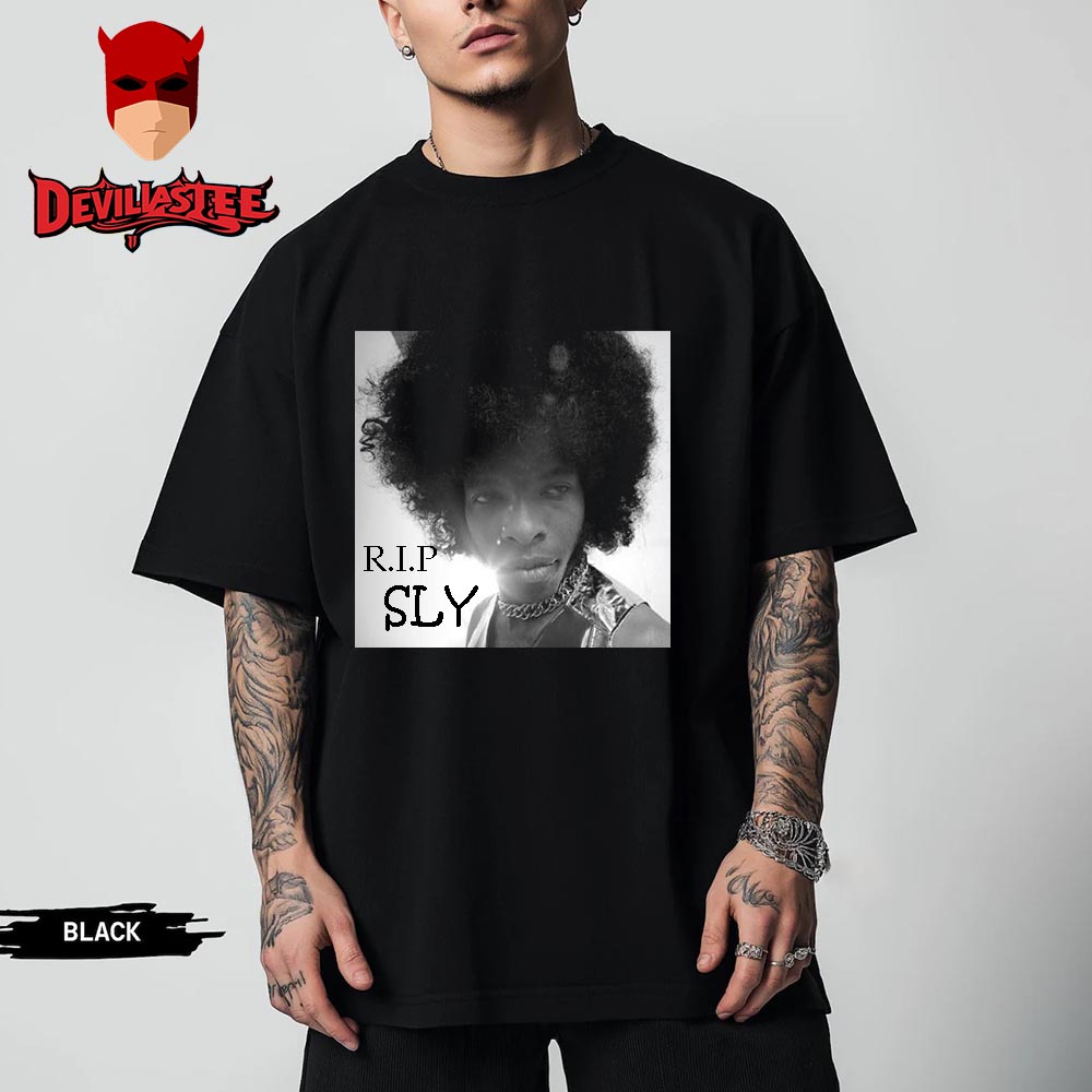 Sylvester Stewart Sly Stone RIP Real Legend Unisex T Shirt Sylvester Stewart Sly Stone RIP Real Legend Unisex T Shirt