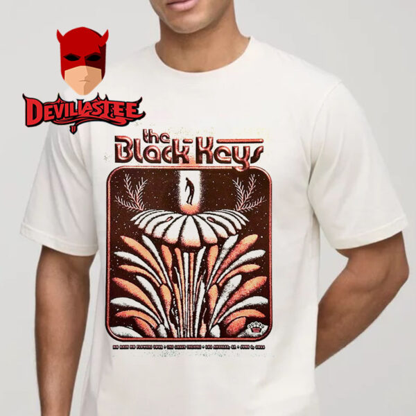 The Black Keys No Rain No Flowers Tour 2025 At The Greek Theater On June 3 2025 Los Angeles Unisex T-Shirt