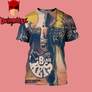 The Black Keys Poster Show At Calcoast Credit Union Open Air Theatre On June 4 2025 San Diego CA All Over Print Shirt