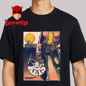 The Black Keys Poster Show At Calcoast Credit Union Open Air Theatre On June 4 2025 San Diego CA Unisex T-Shirt