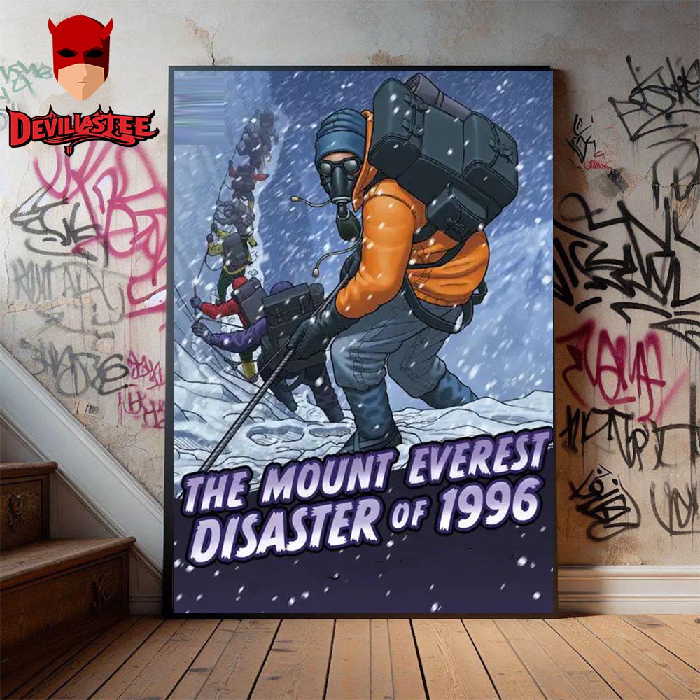 The Mount Everest Disaster Of 1996 Home Decor Poster Canvas The Mount Everest Disaster Of 1996 Home Decor Poster Canvas