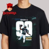 Saquon Barkley NFL First Eagles Offensive Player To Join The 99 Club Madden NFL 26 Exclusive Poster Unisex T-Shirt