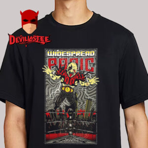 Widespread Panic Tour 2025 Chicago 3 Nights At Chicago Theatre On June 4-6 2025 In Chicago Merchandise Poster Unisex T-Shirt