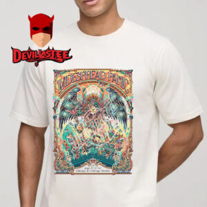 Widespread Panic Tour 2025 Chicago Merch Poster 3 Nights At Chicago Theatre On June 4-6 2025 In Chicago Unisex T-Shirt